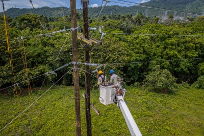 Brigadas de ETED darán mantenimiento preventivo en las líneas de transmisión a 69 kV Pizarrete - Cruce de Ocoa y Capotillo - Timbeque I